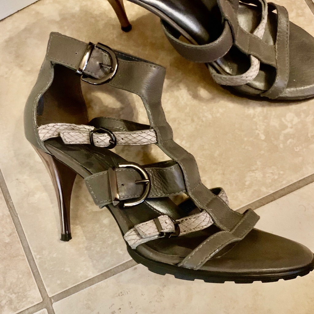 Kenneth Cole Silver Tech Heel 925 Brand Comfort